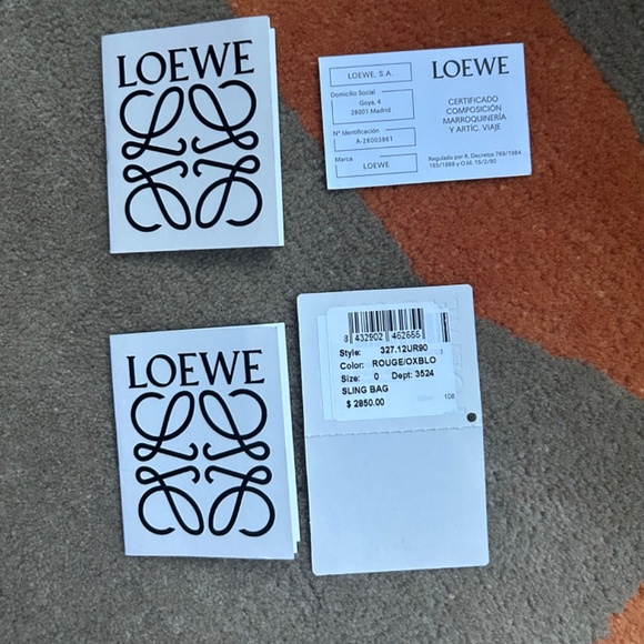 LOEWE Bi-Colour Sling Hobo - SOLD - Picture 2 of 12